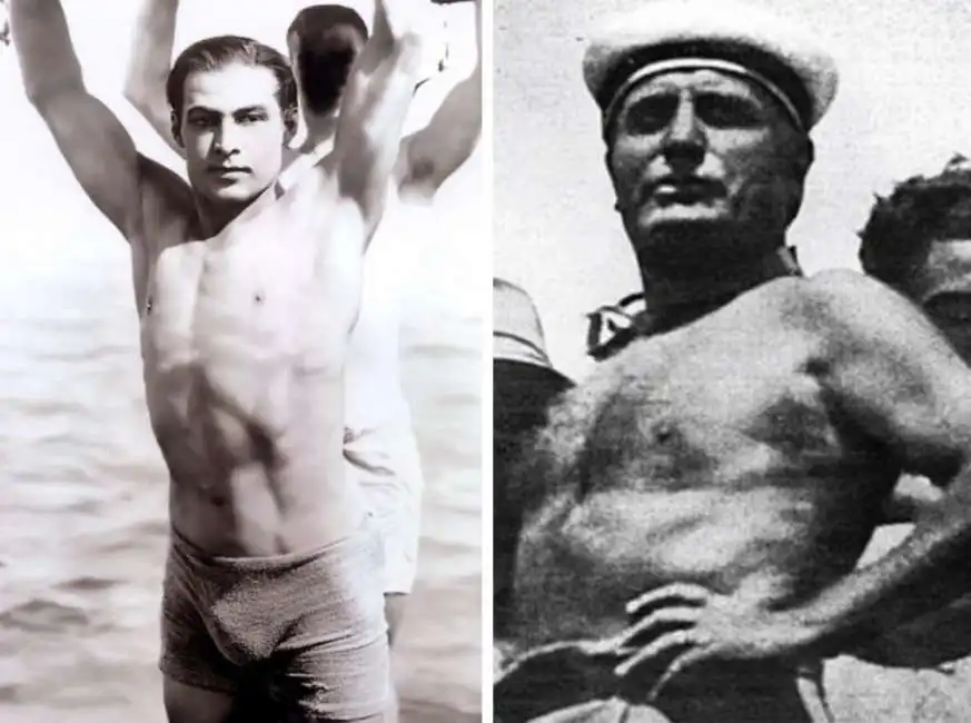 rodolfo valentino benito mussolini