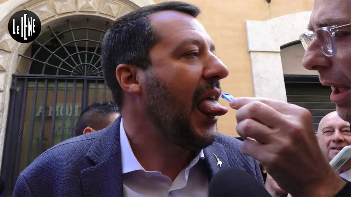 salvini fa il test anti droga