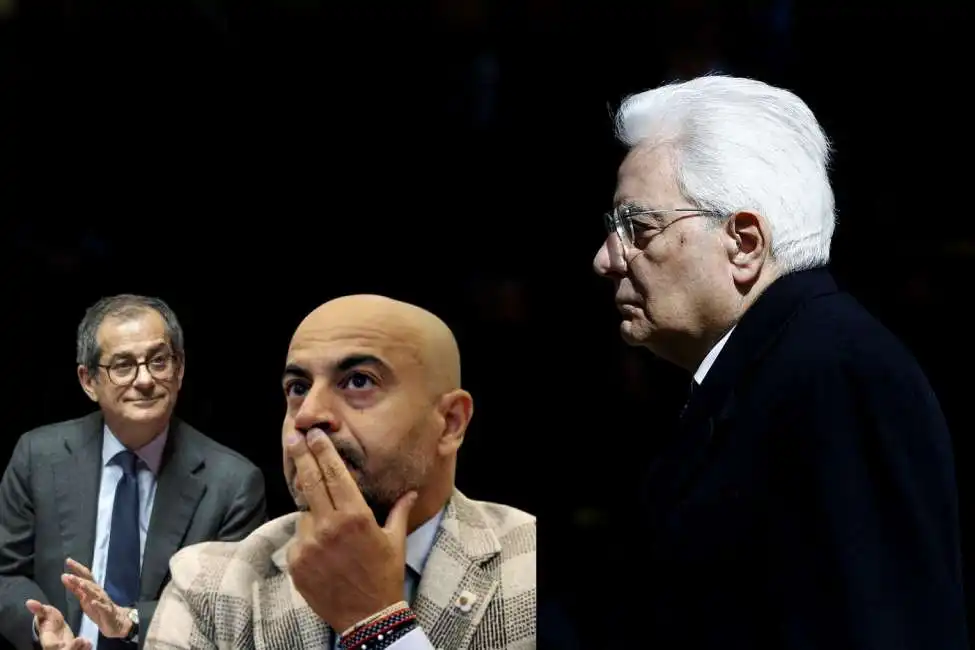 sergio mattarella gianluigi paragone giovanni tria