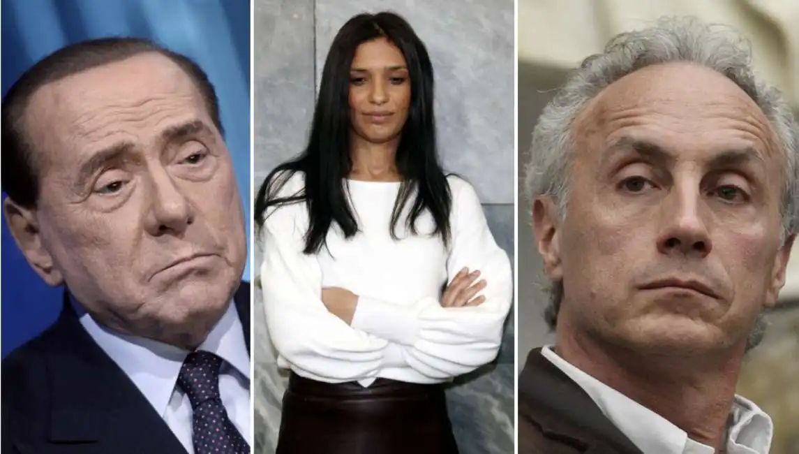 silvio berlusconi imane fadil marco travaglio