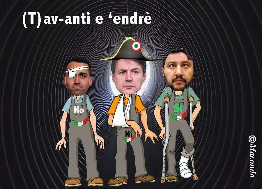 tav - salvini di maio conte