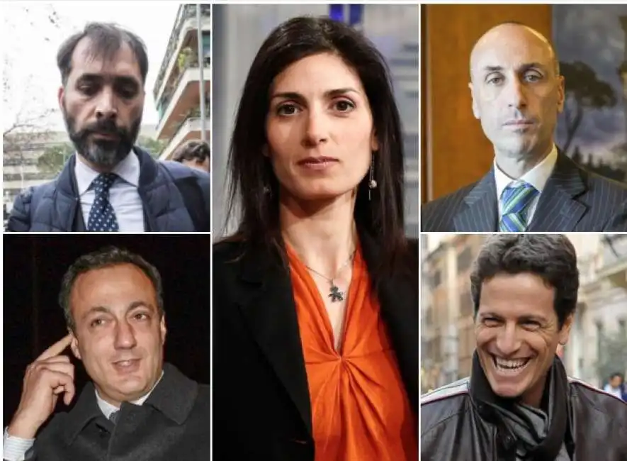 virginia raggi marra lanzalone de vito parnasi