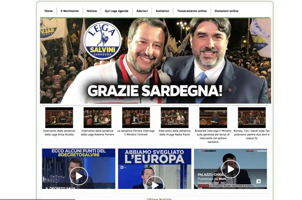 www.m5s.it sito m5s pagina lega