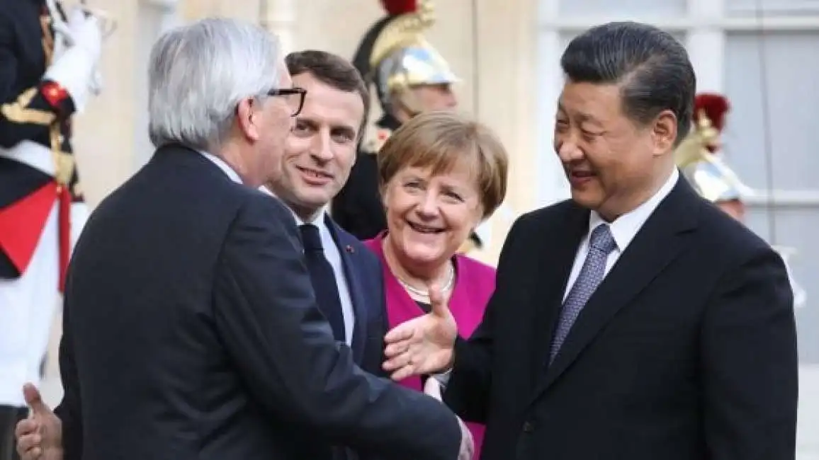 xi jinping merkel juncker macron