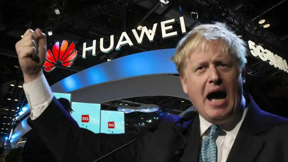 boris johnson huawei