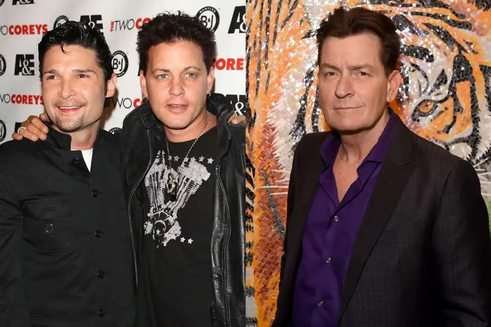 charlie sheen corey feldman corey haim