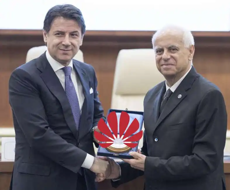 giuseppe conte gennaro vecchione huawei