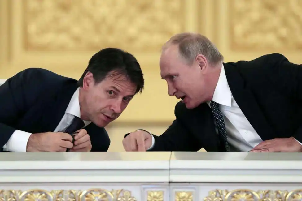 giuseppe conte vladimir putin