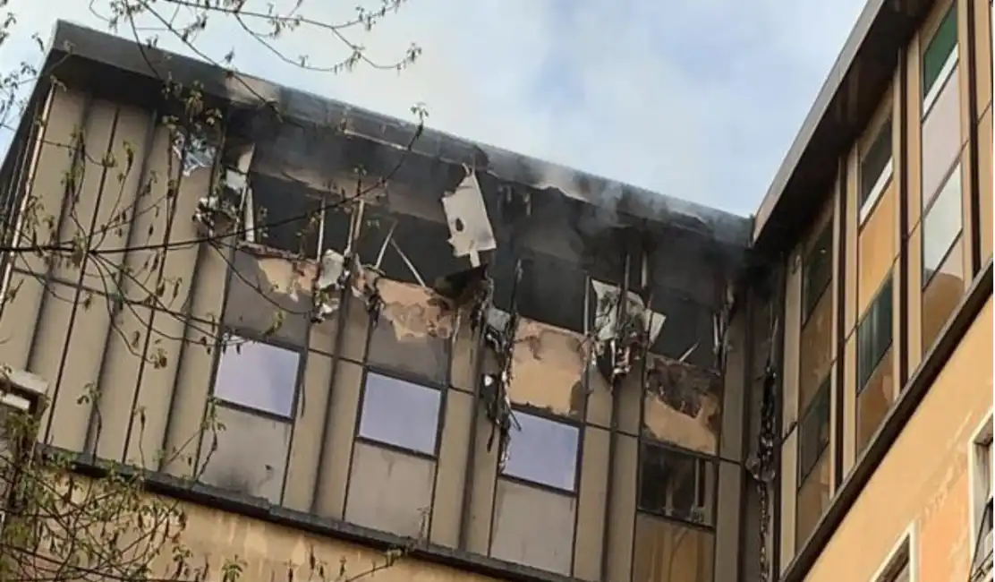 incendio palazzo di giustizia milano