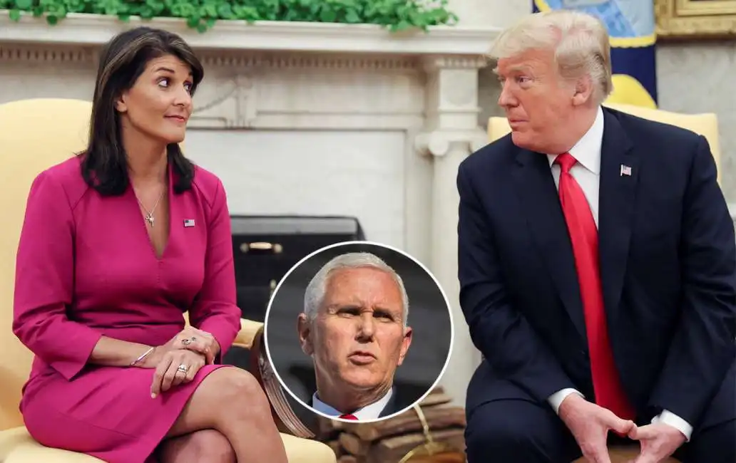 nikki haley donald trump mike pence