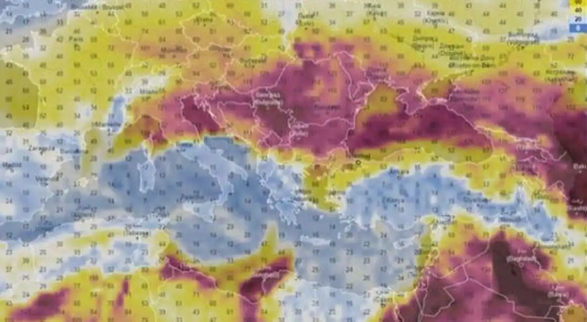 polveri sottili in europa