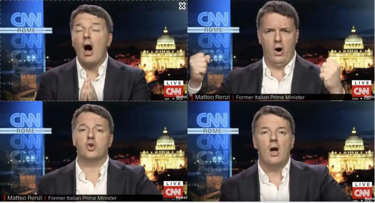 renzi alla cnn