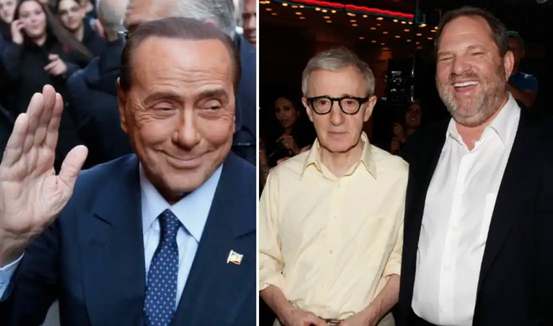 silvio berlusconi woody allen harvey weinstein