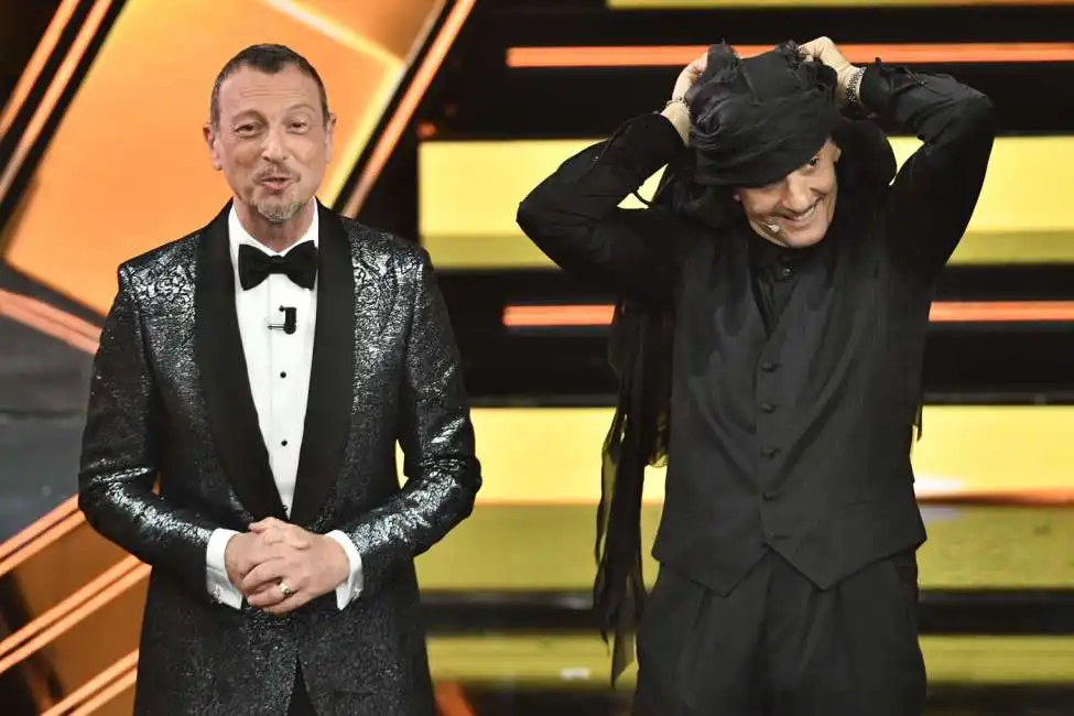 amadeus fiorello sanremo 2021