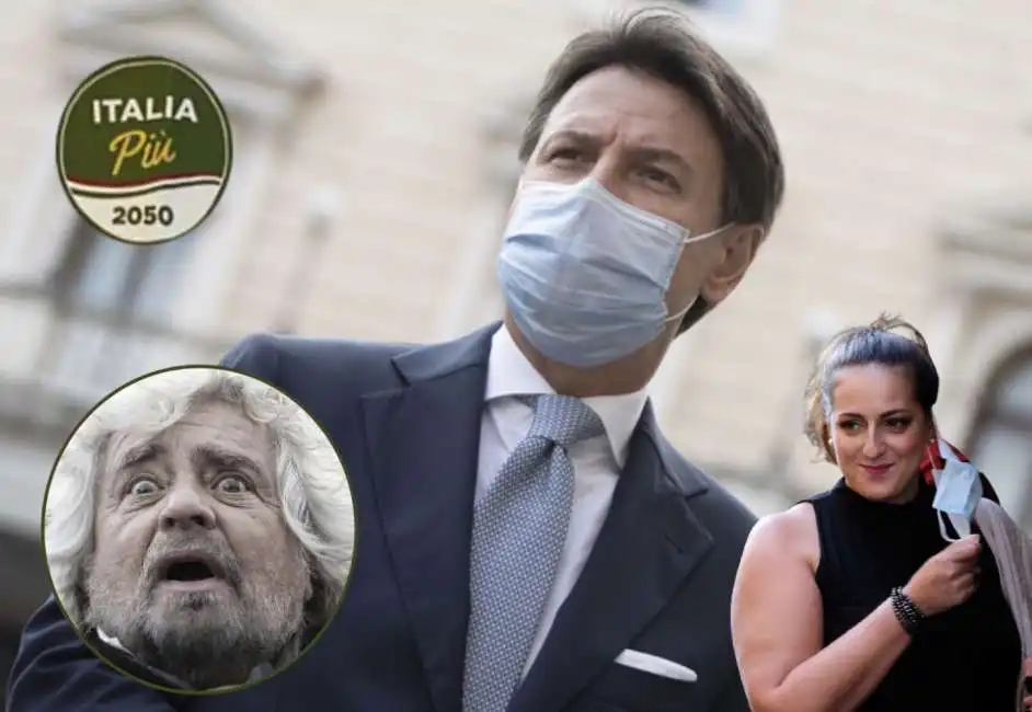 beppe grillo giuseppe conte dalila nesci