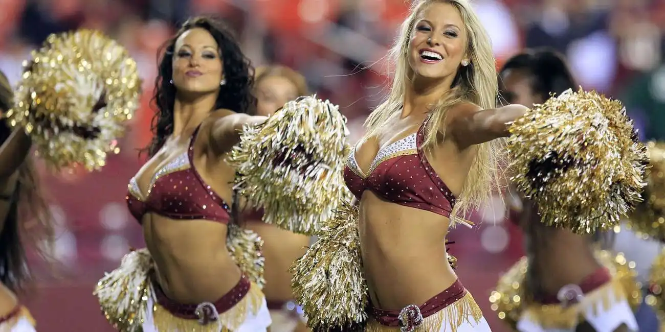 cheerleader degli ex redskins