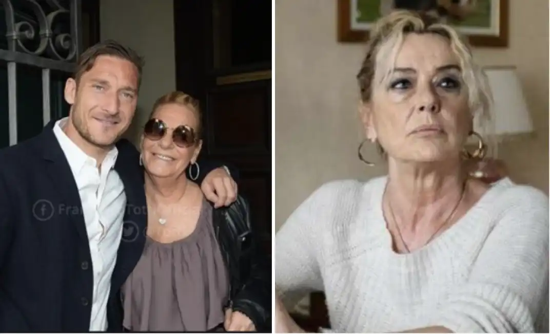 francesco totti fiorella totti monica guerritore