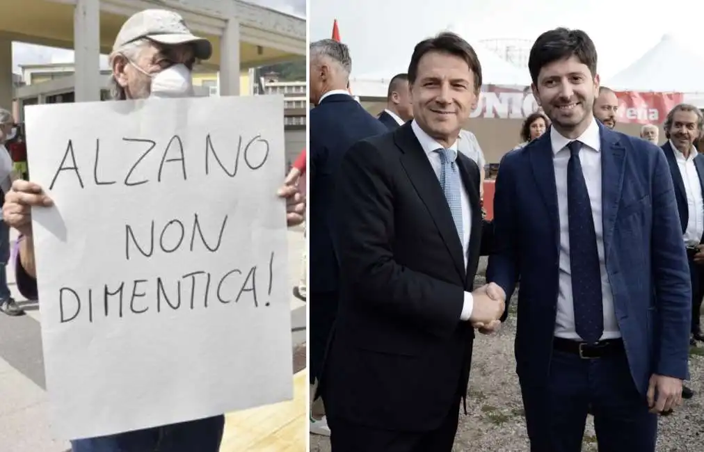 giuseppe conte roberto speranza alzano nembro