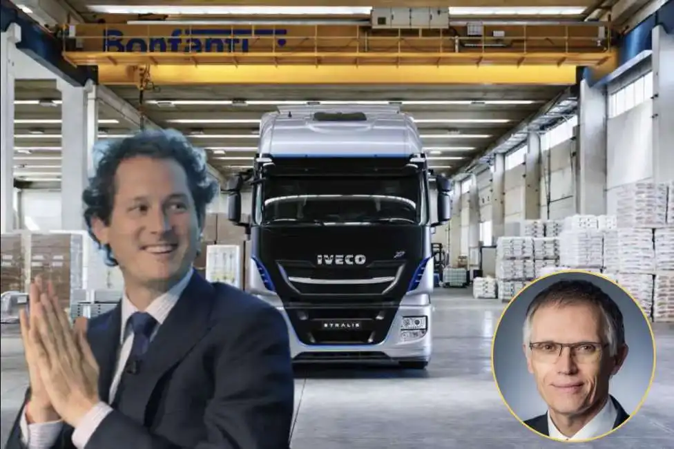 john elkann carlos tavares iveco