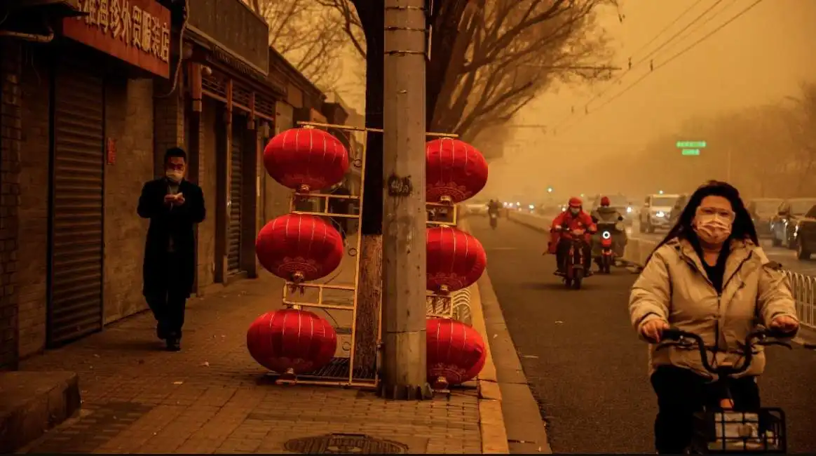 pechino col cielo giallo airpocalypse