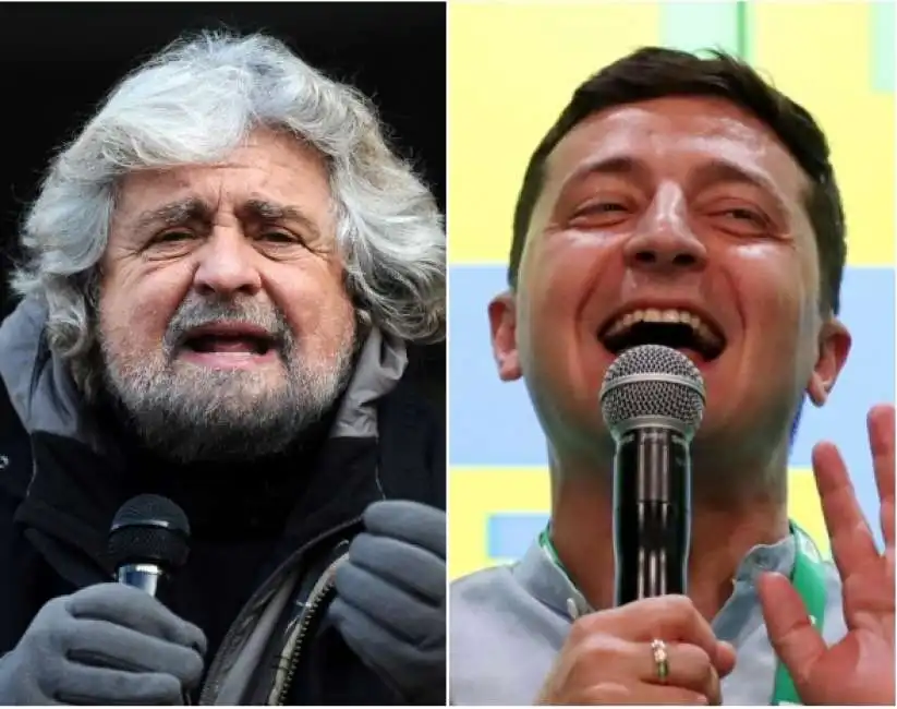 beppe grillo zelensky