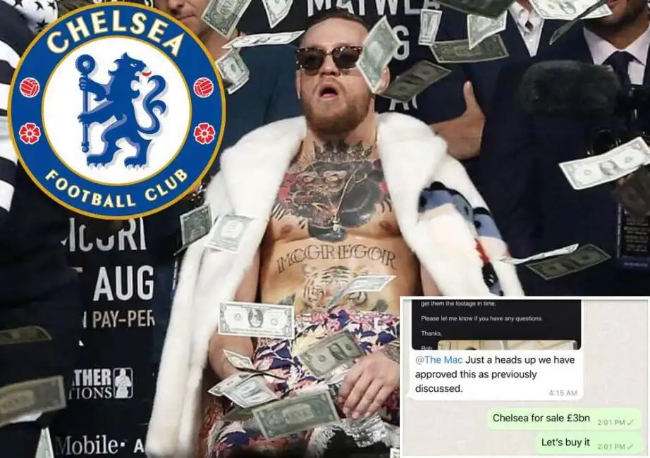 conor mcgregor chelsea 