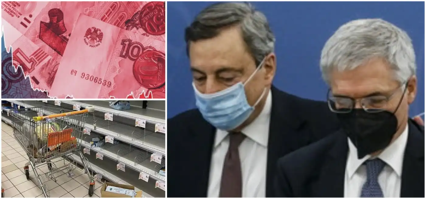 draghi franco rischio default russo