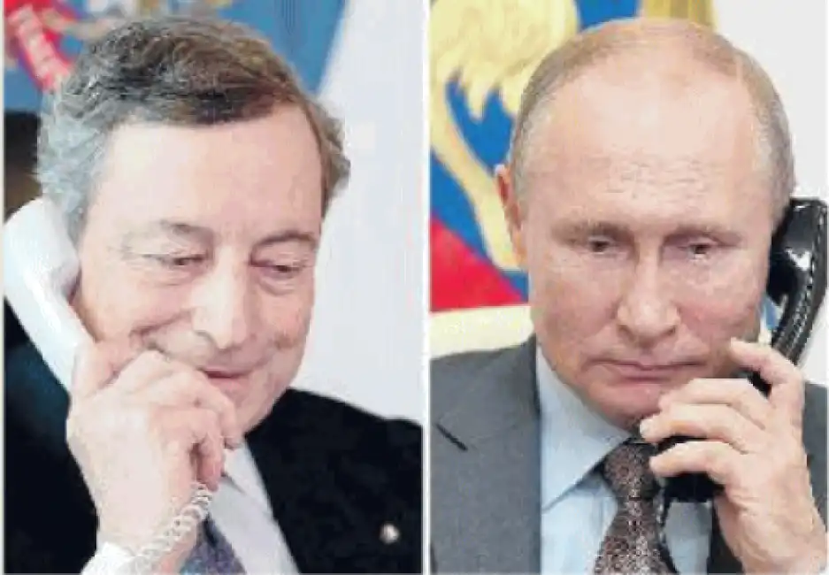 draghi putin