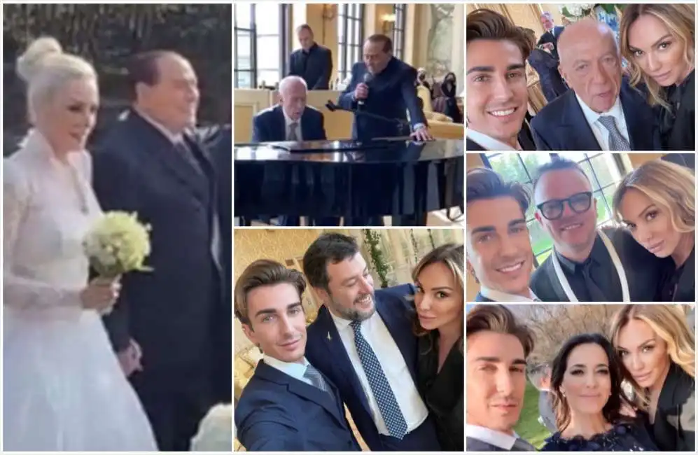 matrimonio marta fascina silvio berlusconi