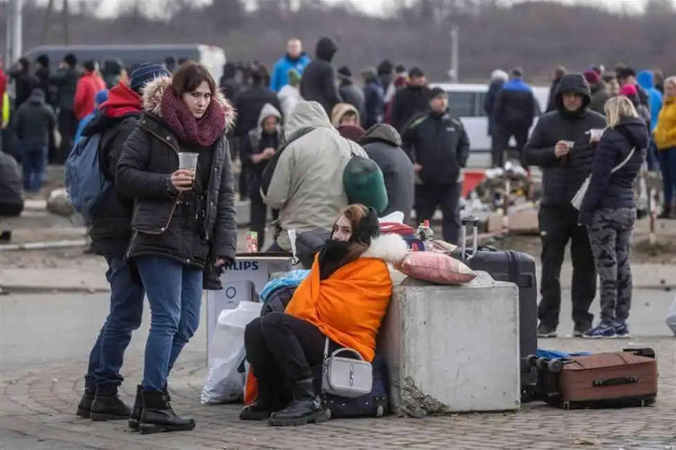 migranti ucraini in fuga dalla guerra 1