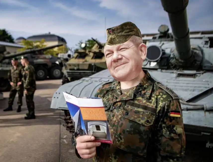 olaf scholz germania bundeswehr