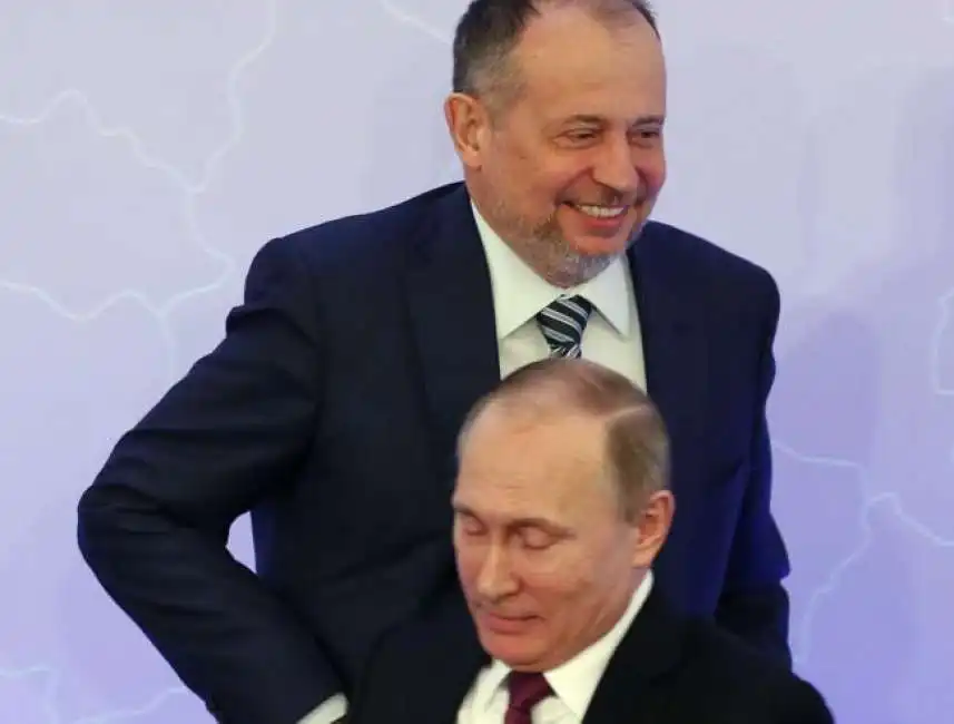 vladimir lisin con putin