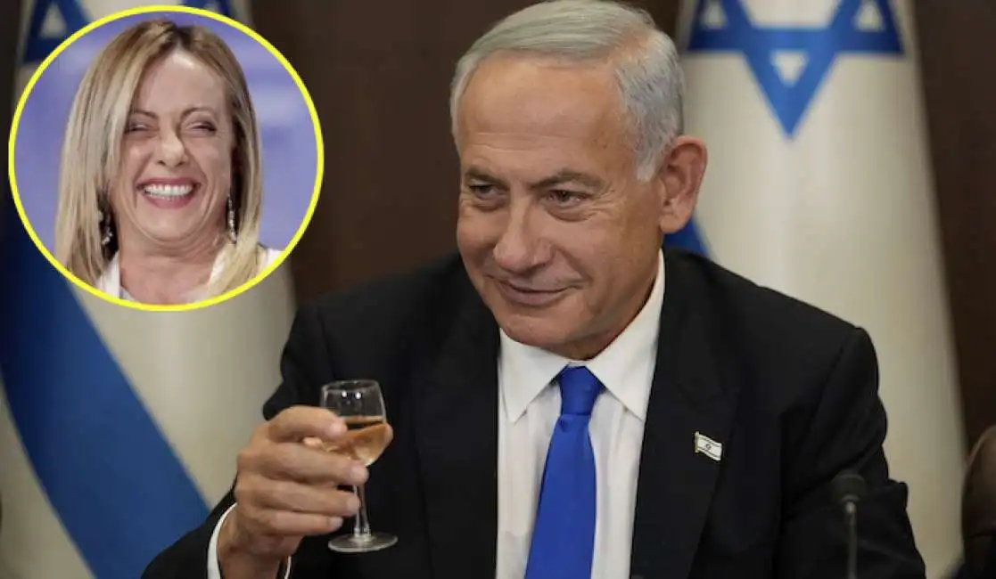 benjamin netanyahu giorgia meloni