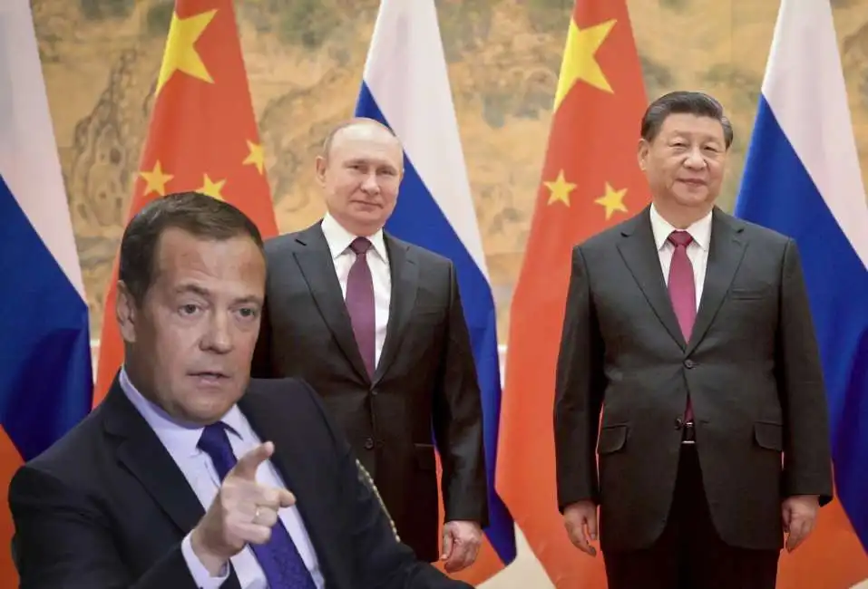 dmitry medvedev xi jinping vladimir putin 