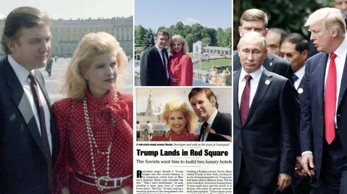 donald ivana trump russia mosca urss unione sovietica 