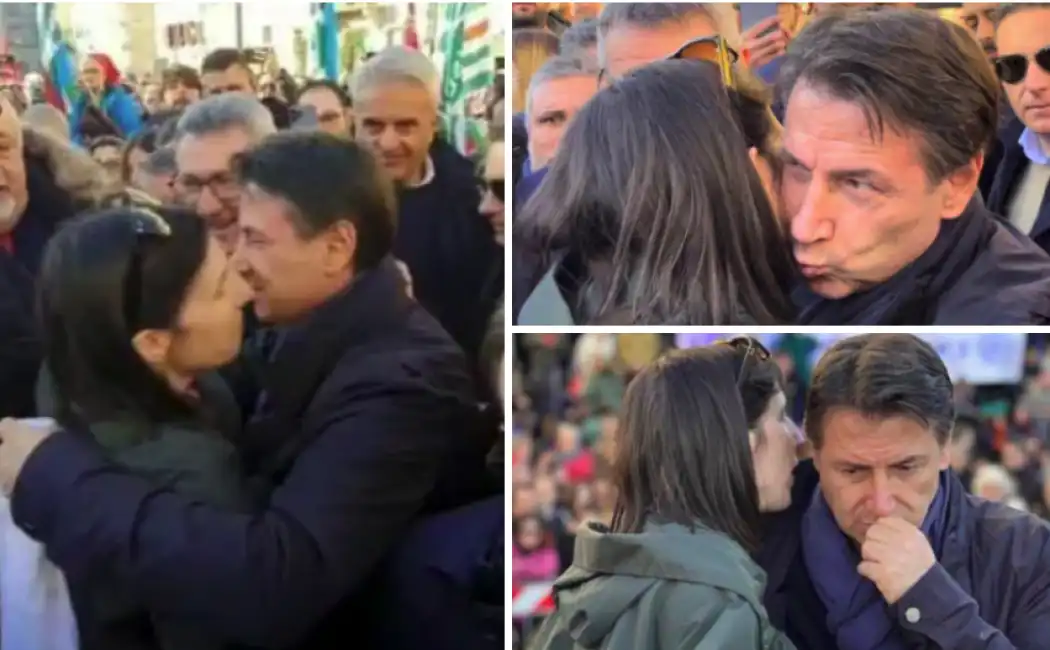 elly schlein giuseppe conte firenze