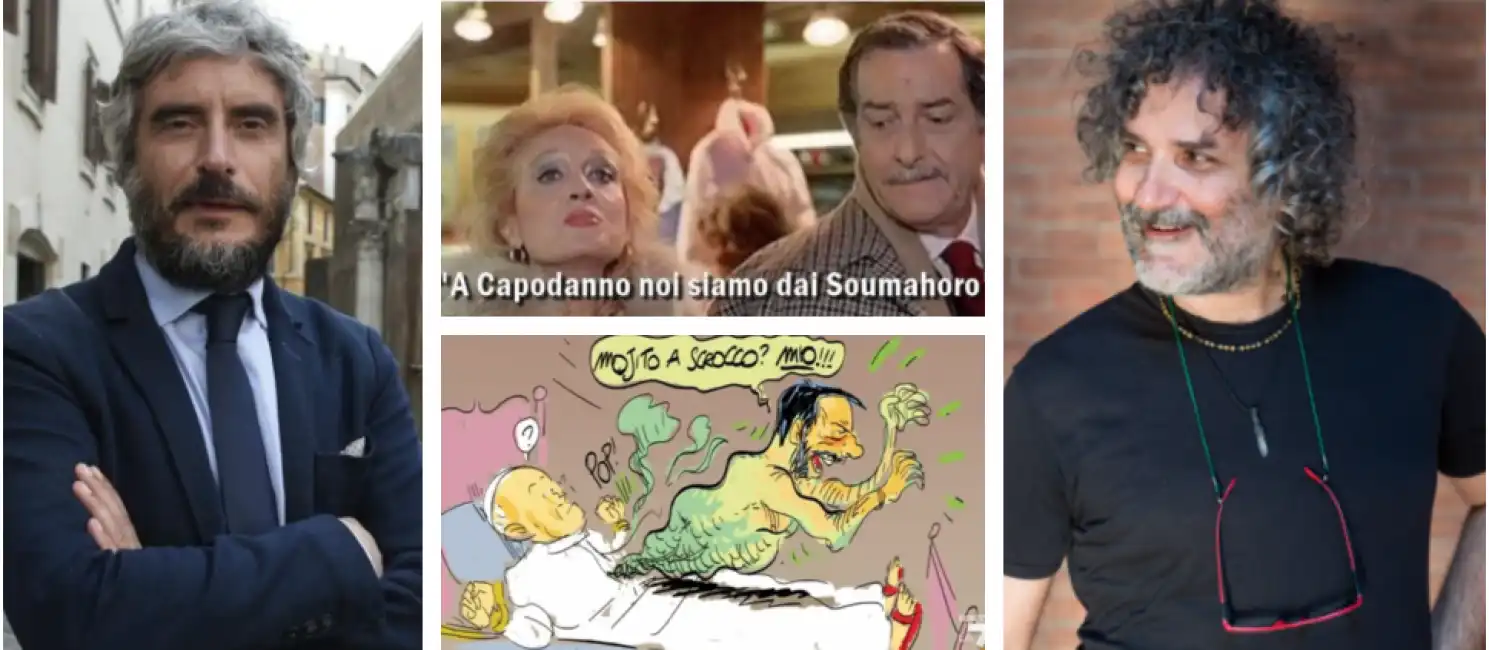 federico palmaroli in arte osho e makkox