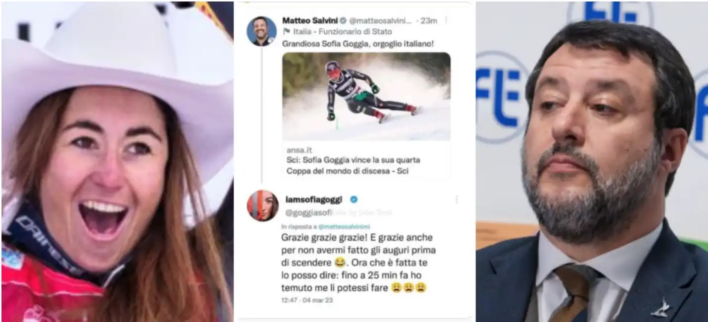 goggia salvini tweet