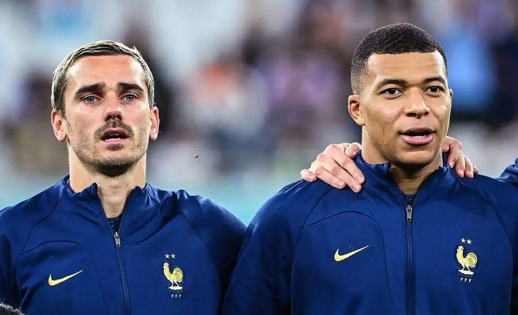 griezmann mbappe francia nazionale