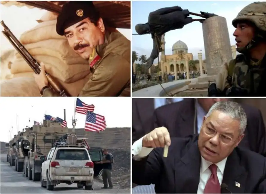 guerra in iraq saddam hussein