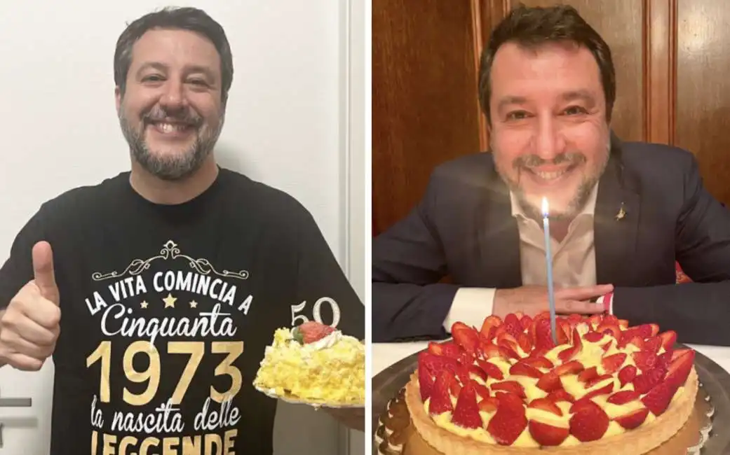 matteo salvini compleanno