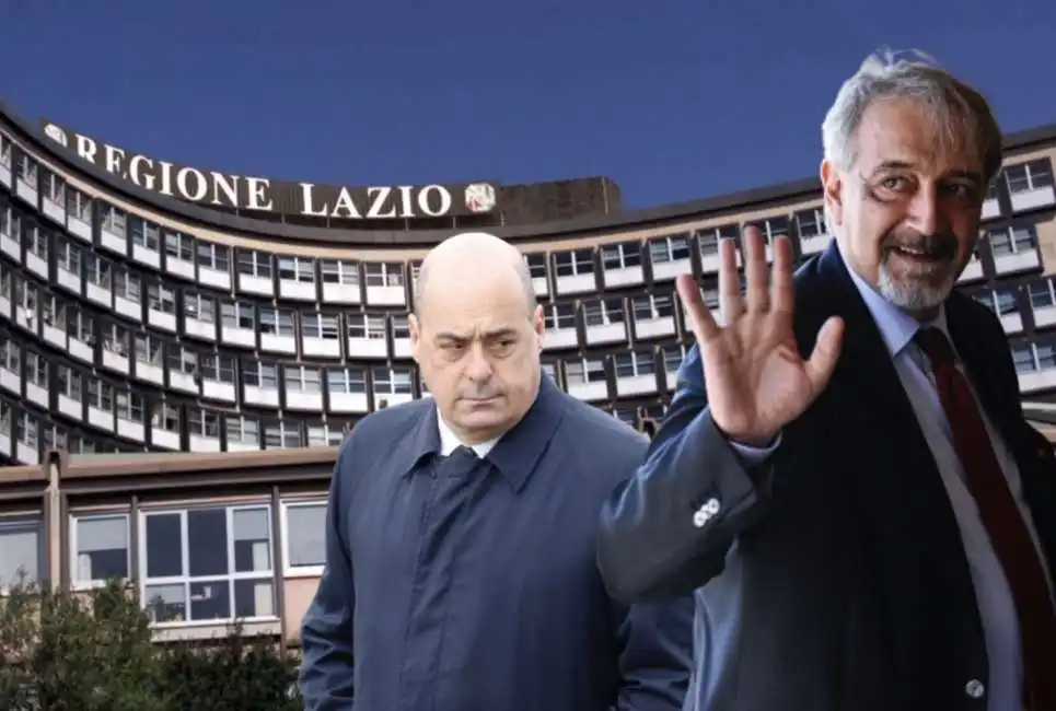 nicola zingaretti francesco rocca regione lazio 