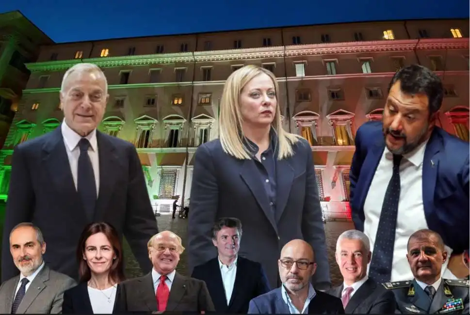 nomine matteo salvini gianni letta giorgia meloni flavio cattaneo stefano donnarumma roberto cingolani giuseppina di foggia giuseppe zafarana paolo scaroni