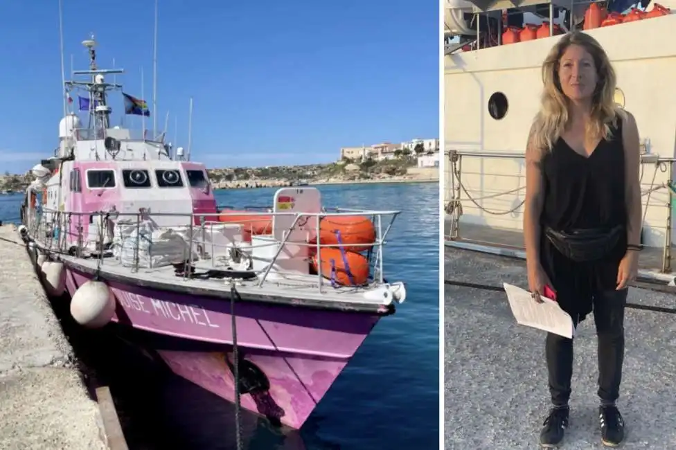 pia klemp migranti louise michel nave lampedusa 