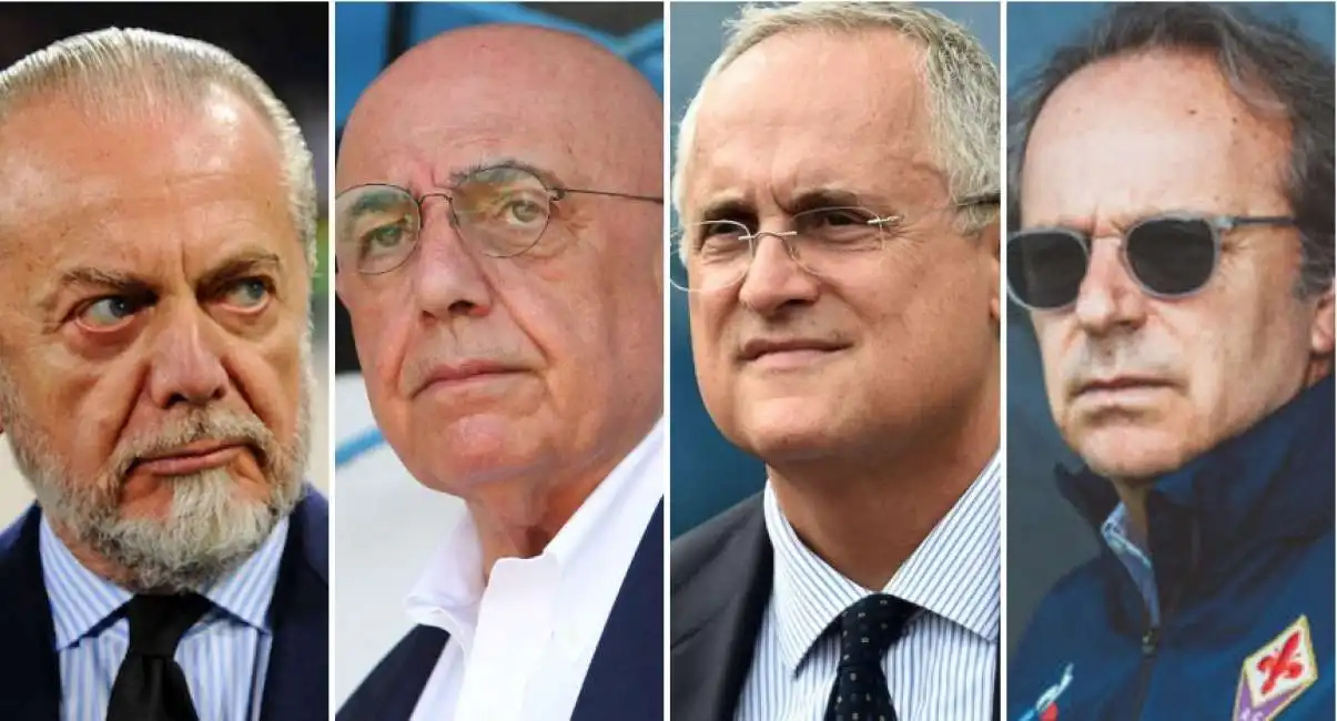 processo fuori gioco fatture false serie a de laurentiis lotito galliani della valle 