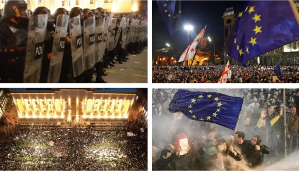 proteste in georgia