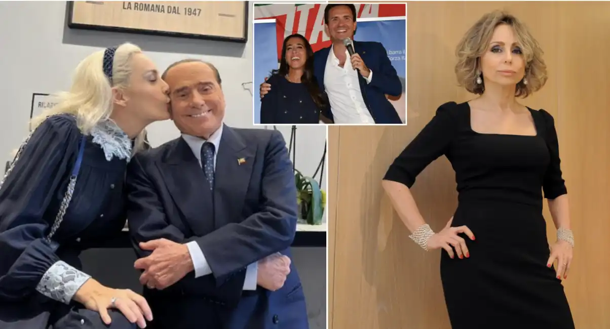 silvio berlusconi marta fascina marina berlusconi licia ronzulli cattaneo