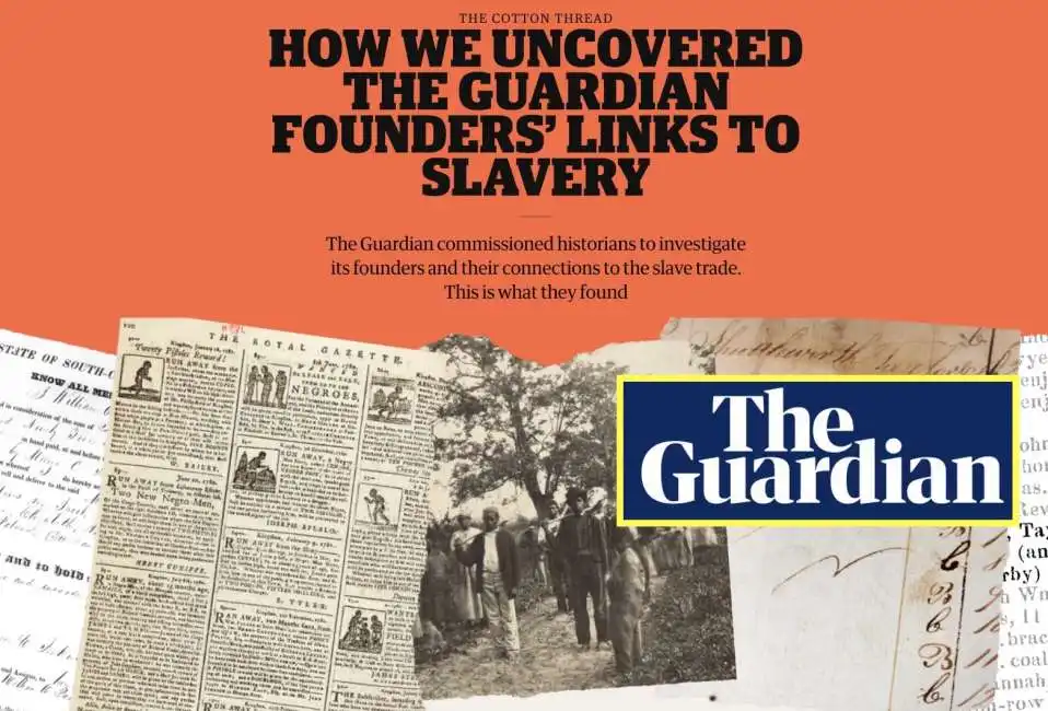 the guardian john edward taylor schiavitu giornale inglese