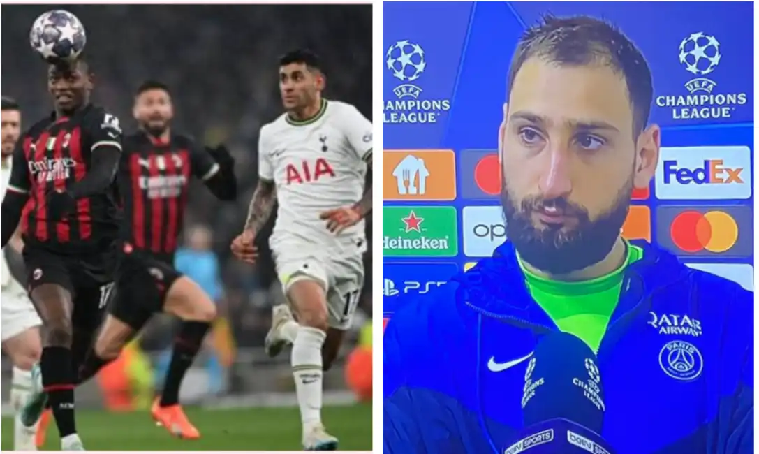 tottenham milan donnarumma