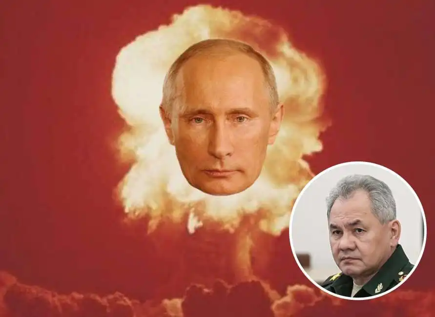 vladimir putin sergei shoigu